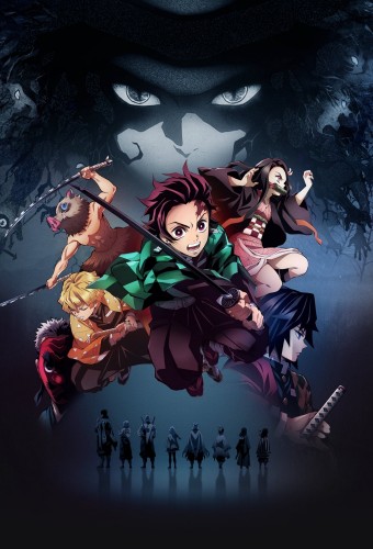 Demon Slayer: Kimetsu no Yaiba dizi afişi (2019)