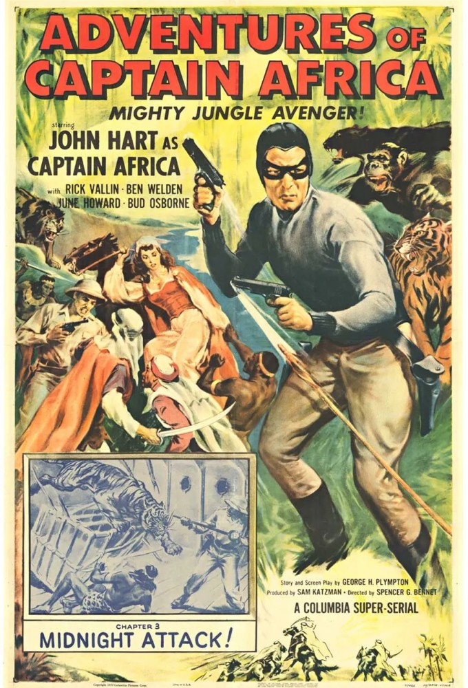 Adventures Of Captain Africa Mighty Jungle Avenger TheTVDB