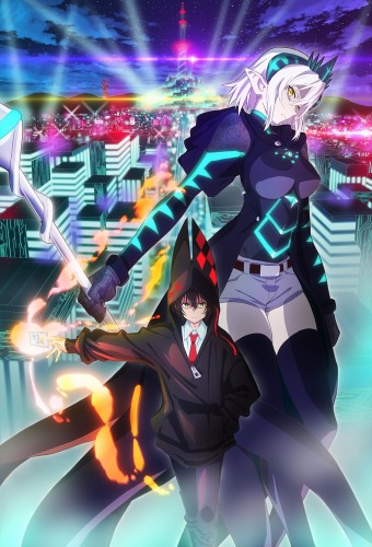 BUILD-DIVIDE – plakat serialu anime