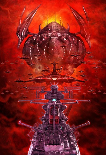 Uchuu Senkan Yamato 2205: Aratanaru Tabidachi – plakat anime