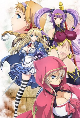 Queen's Blade: Grimoire – plakat anime