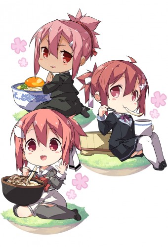 Yuuki Yuuna wa Yuusha de Aru Churutto! – plakat anime